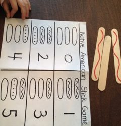 Native American Indian Game for Speech Therapy