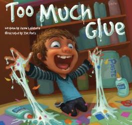 “Too Much Glue” by Lefebvre Provides Language Lessons in Speech Therapy